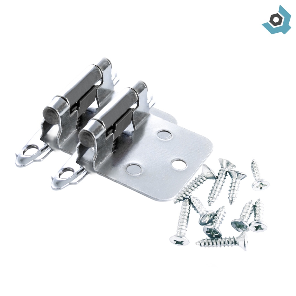 BISAGRA P/ GABINETE CROMADA SBL-0402-CP