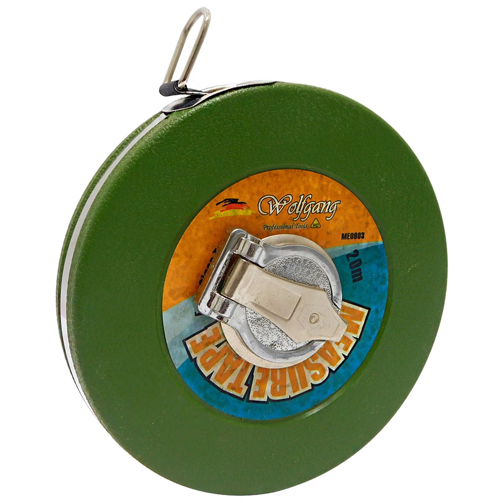 CINTA METRICA 20M FIBRA DE VIDRIO WOLFGANG