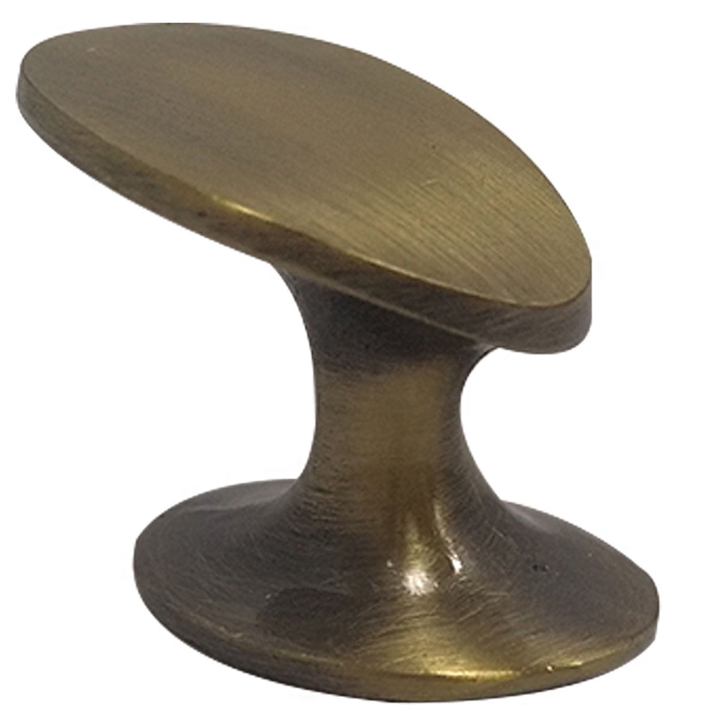TIRADOR PARA MUEBLES DE BOTON BRONCE