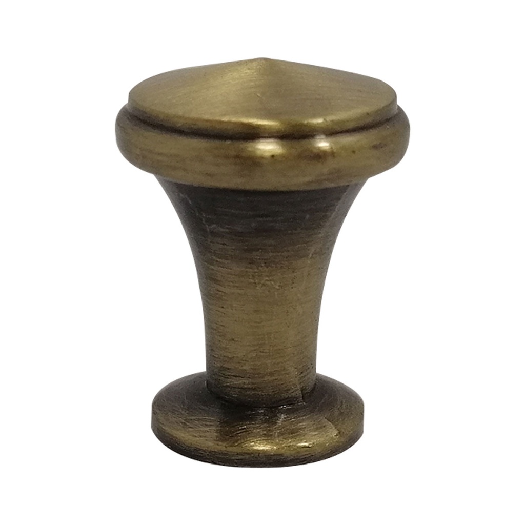 TIRADOR PARA MUEBLES DE BOTON BRONCE
