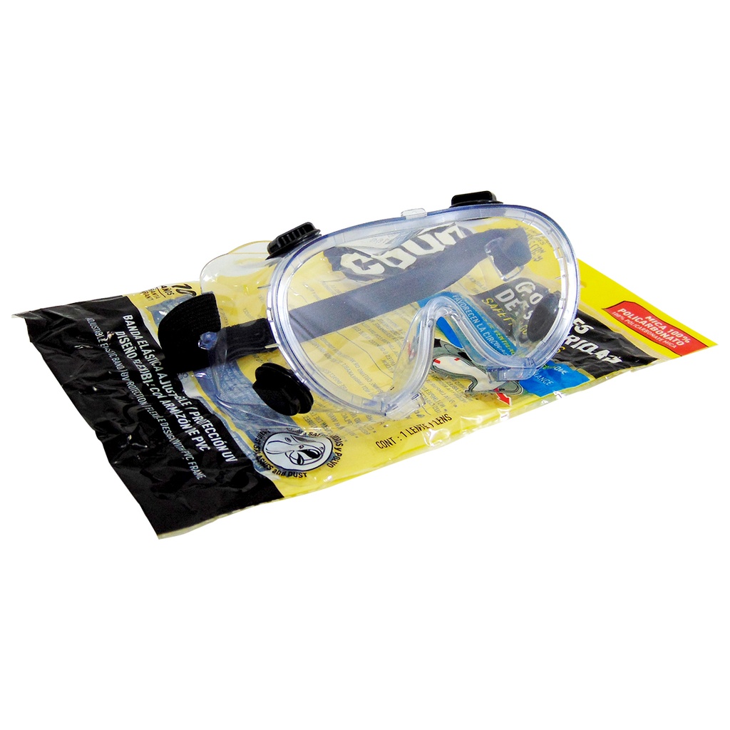 LENTES DE SEGURIDAD TRANSPARENTES COVO