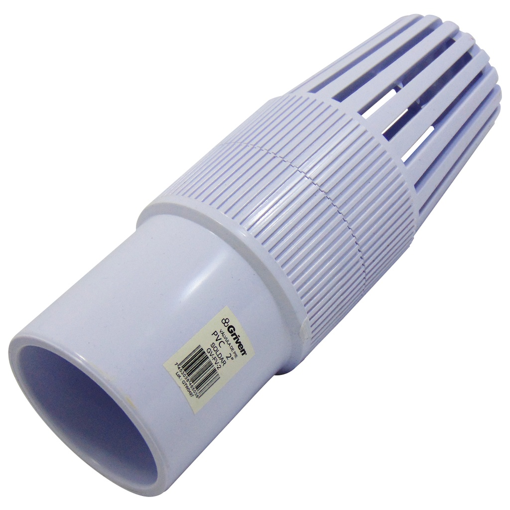 CHEQUE 2" DE PVC SIN ROSCA GRIVEN