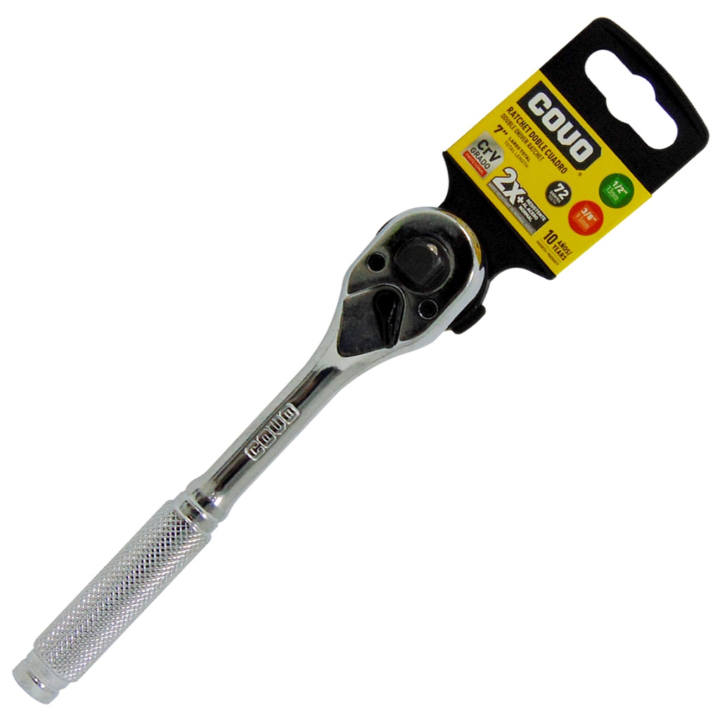 RATCHET 1/2" 3/8" DOBLE CUADRO COVO