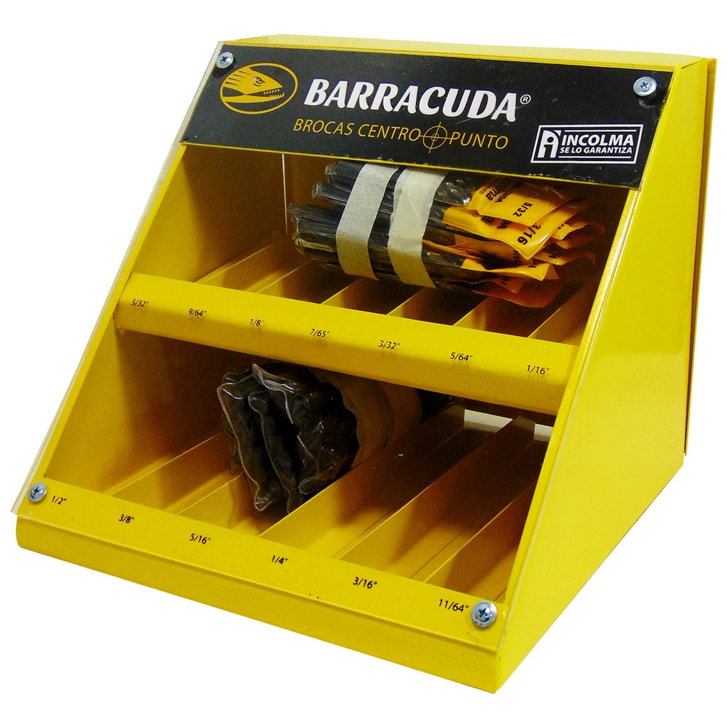 JUEGO DE MECHAS PARA HIERRO 216 PIEZAS BARRACUDA