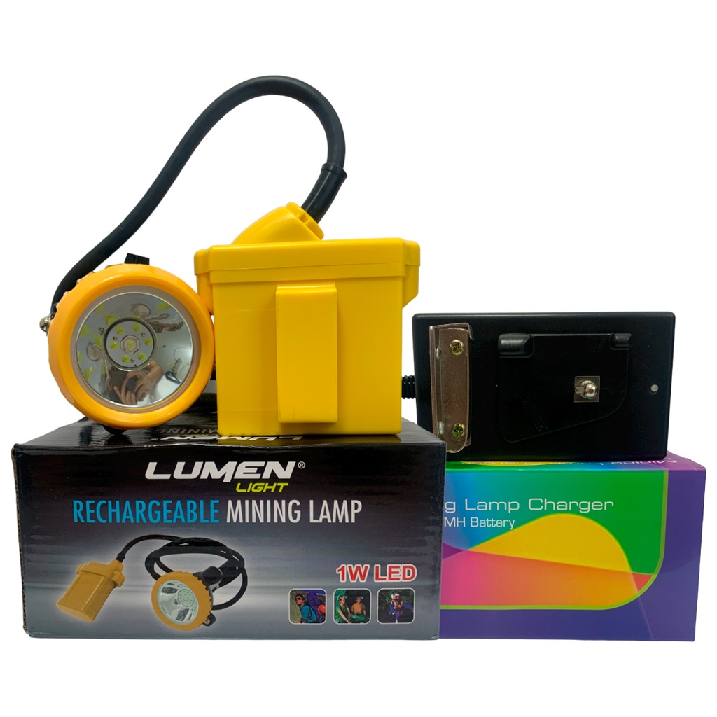 LINTERNA LED P/MINERIA 1W LUMEN
