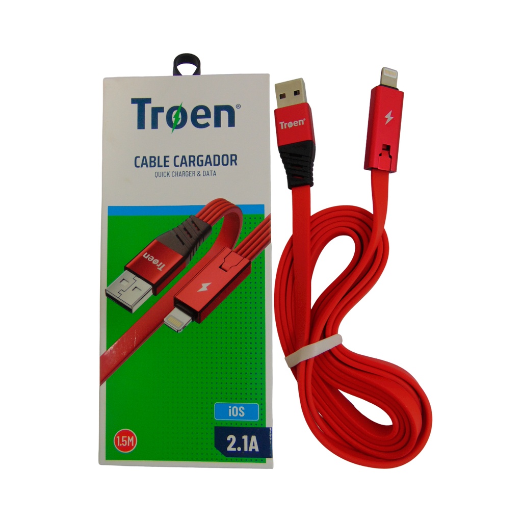 CABLE CARGADOR  IOS/IPHONE RECORTABLE