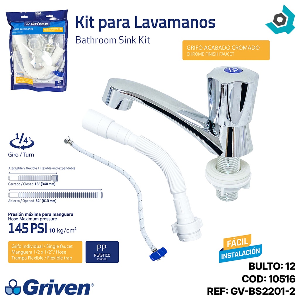 KIT PARA LAVAMANOS GRIVEN