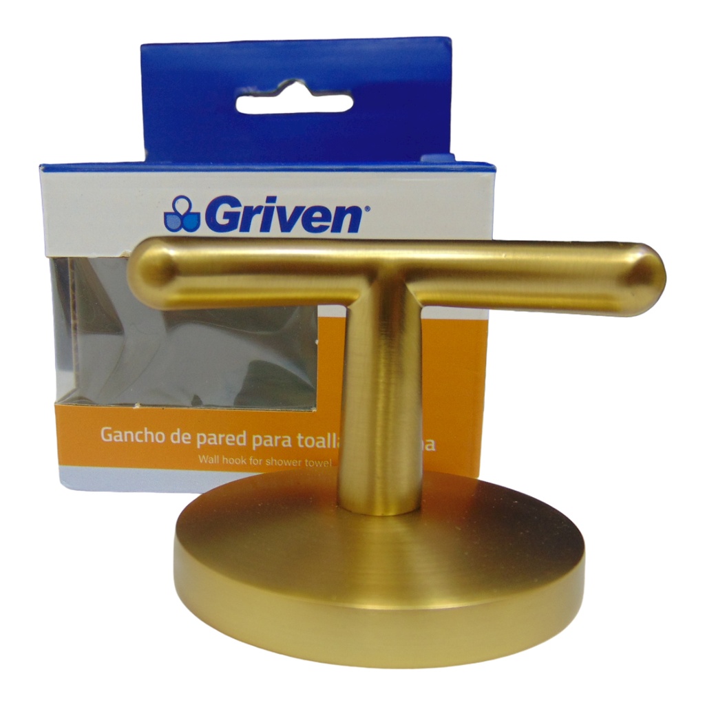 GANCHO DE PARED GRIVEN GOLDEN