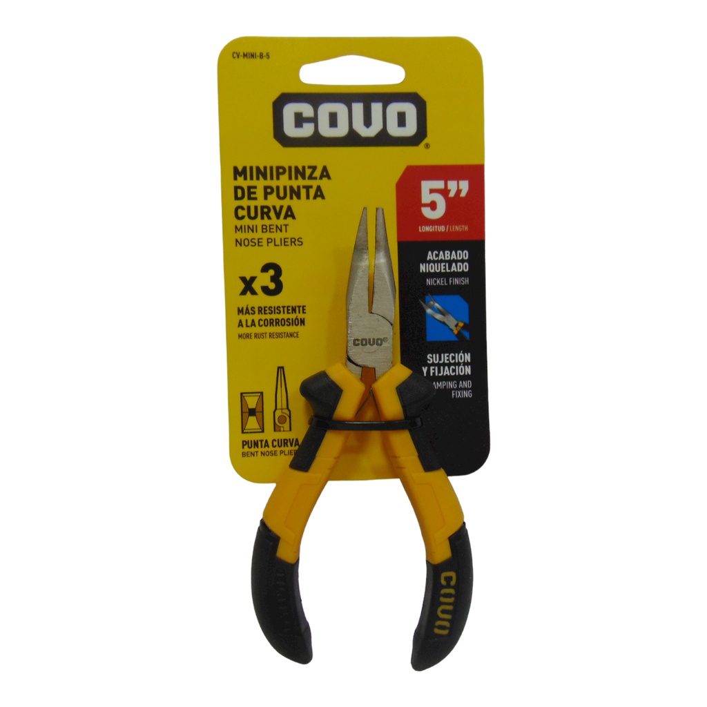 MINI PINZA DE PUNTA CURVA COVO