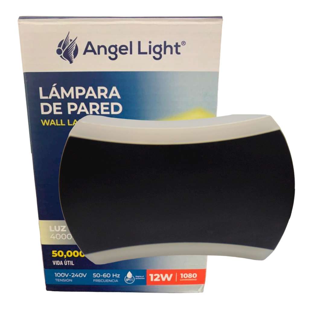 LAMPARA DE PARED 12W LUZ NATURAL ANGEL LIGHT