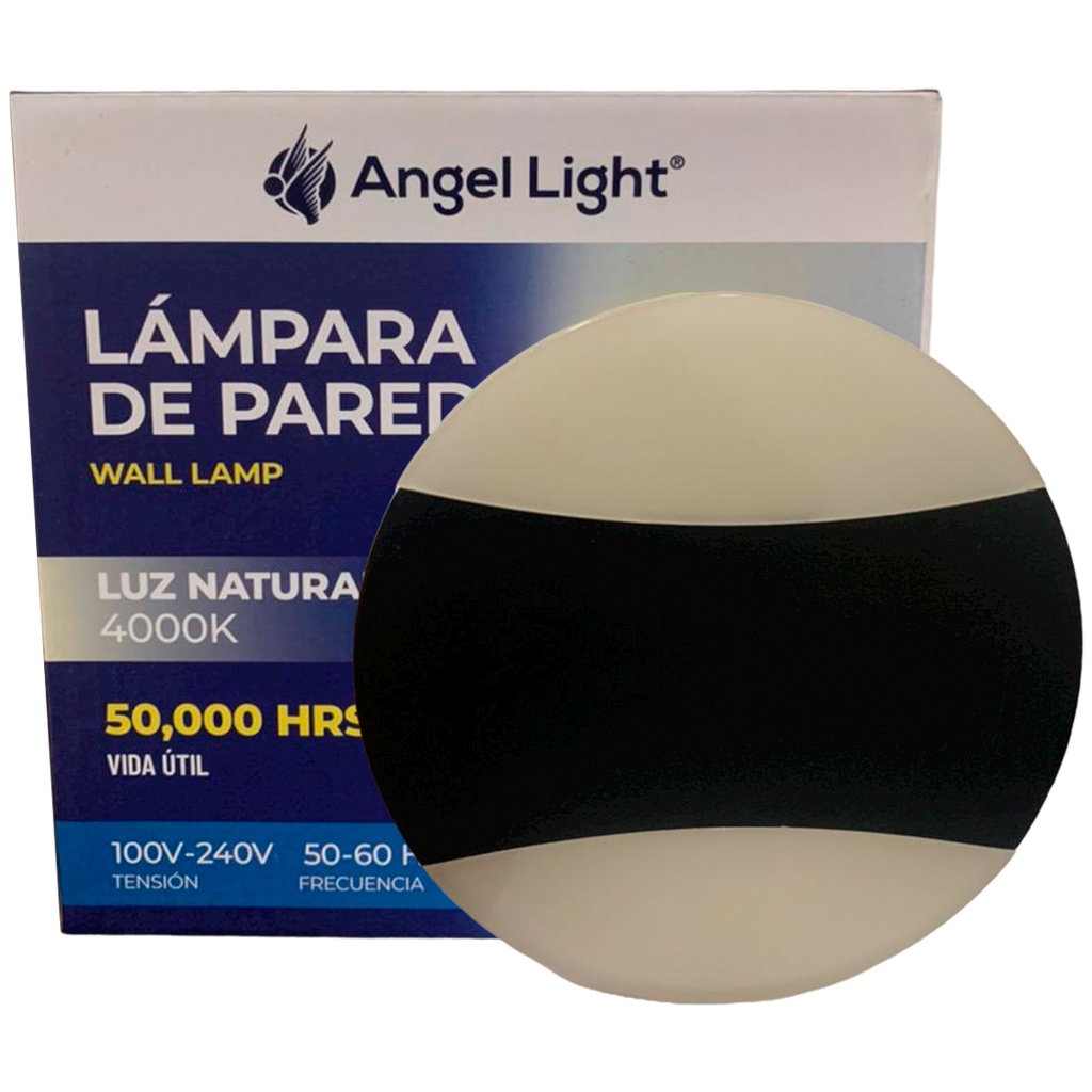 LAMPARA DE PARED 12W LUZ NATURAL ANGEL LIGHT