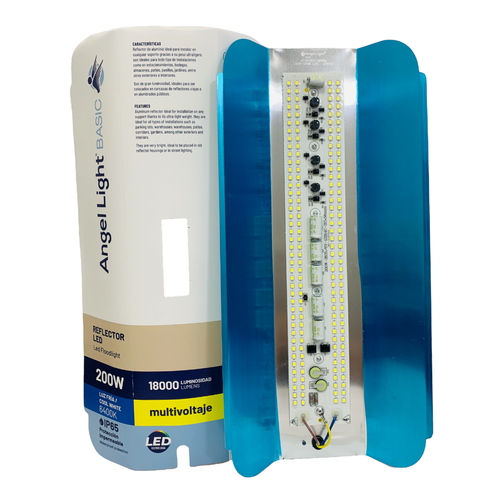 REFLECTOR LED 200W MULTIVOLTAJE ANGEL LIGHT BASIC