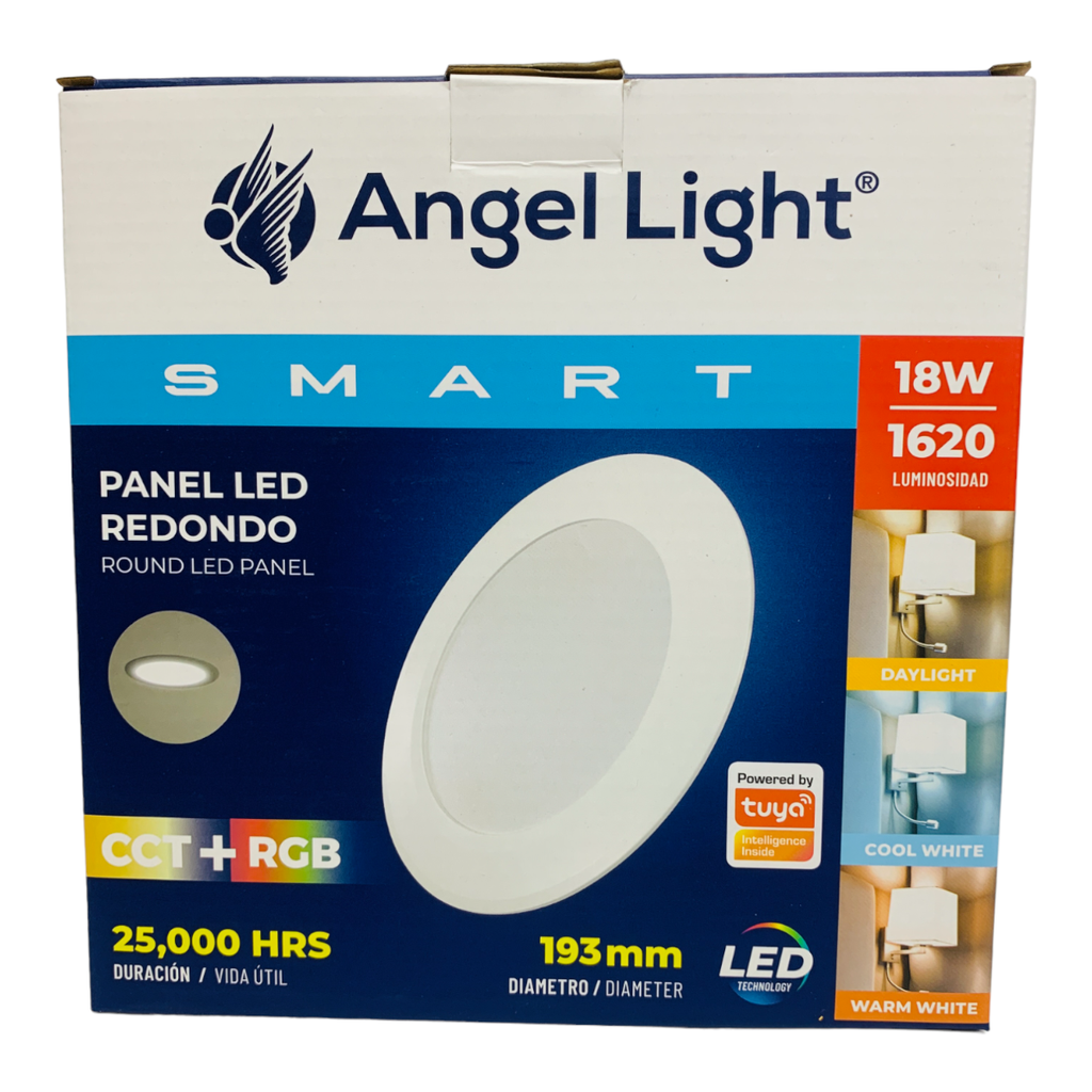 LAMPARA LED PARA EMPOTRAR REDONDA INTELIGENTE/SMART 18W ANGEL LIGHT