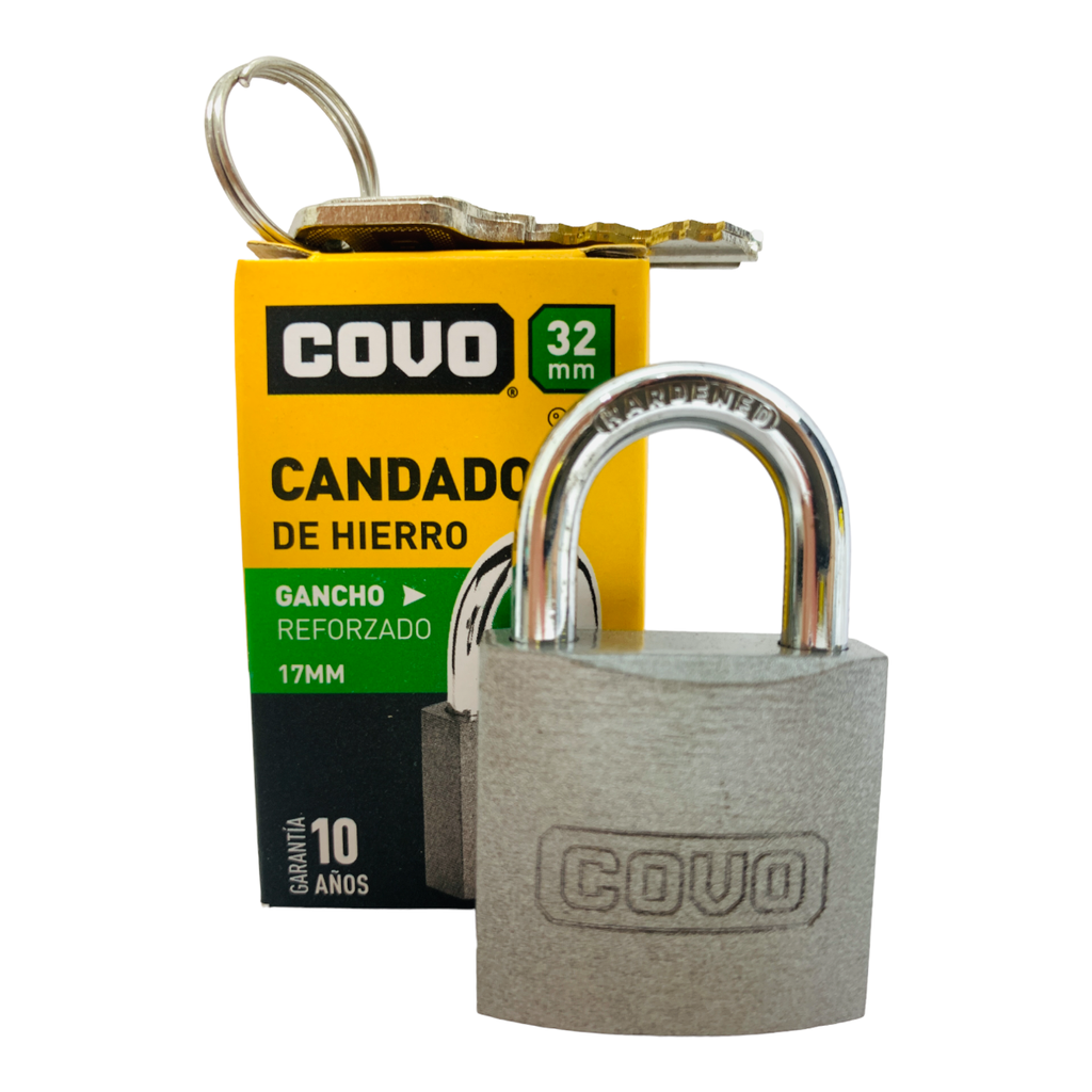 CANDADO 32MM HIERRO COVO