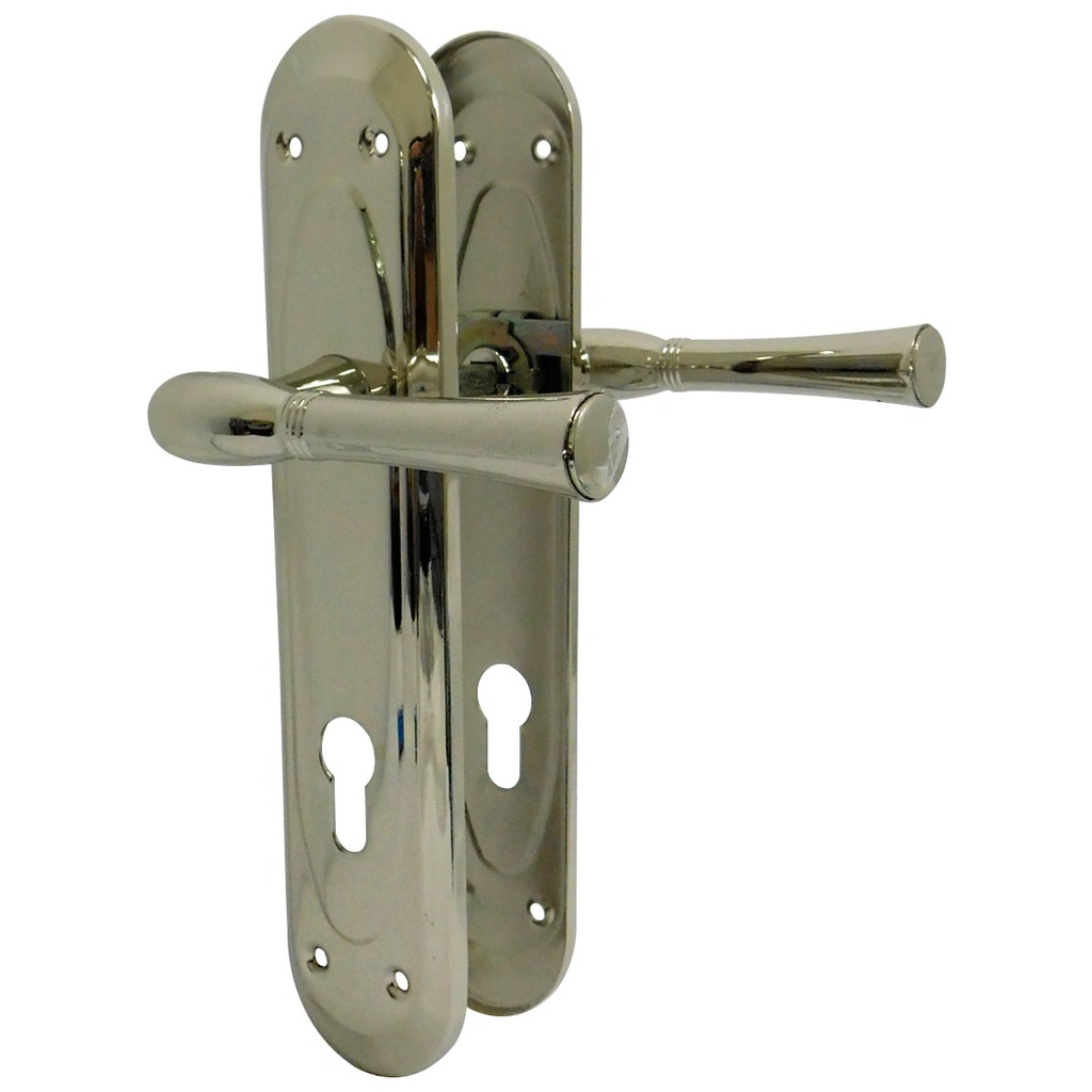 MANILLAS PARA PUERTA PLATEADO BRILLANTE