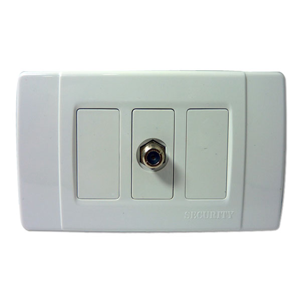 TOMA COAXIAL PARA TELEVISOR SECURITY