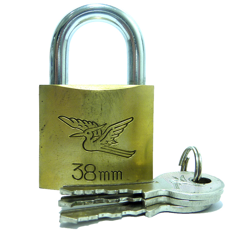 CANDADO 38MM BRONCE EGRET