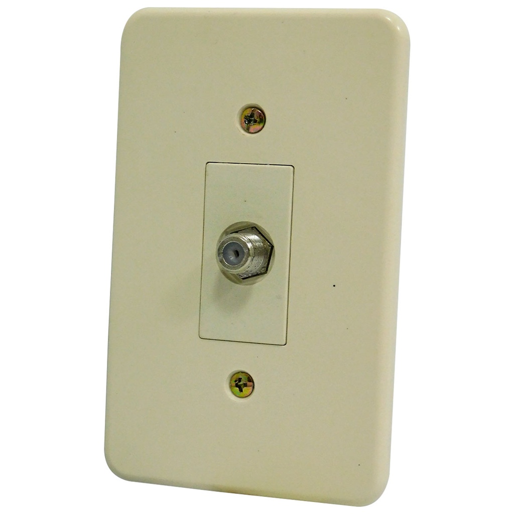 TOMA COAXIAL PARA CABLE DE TV F1135TV