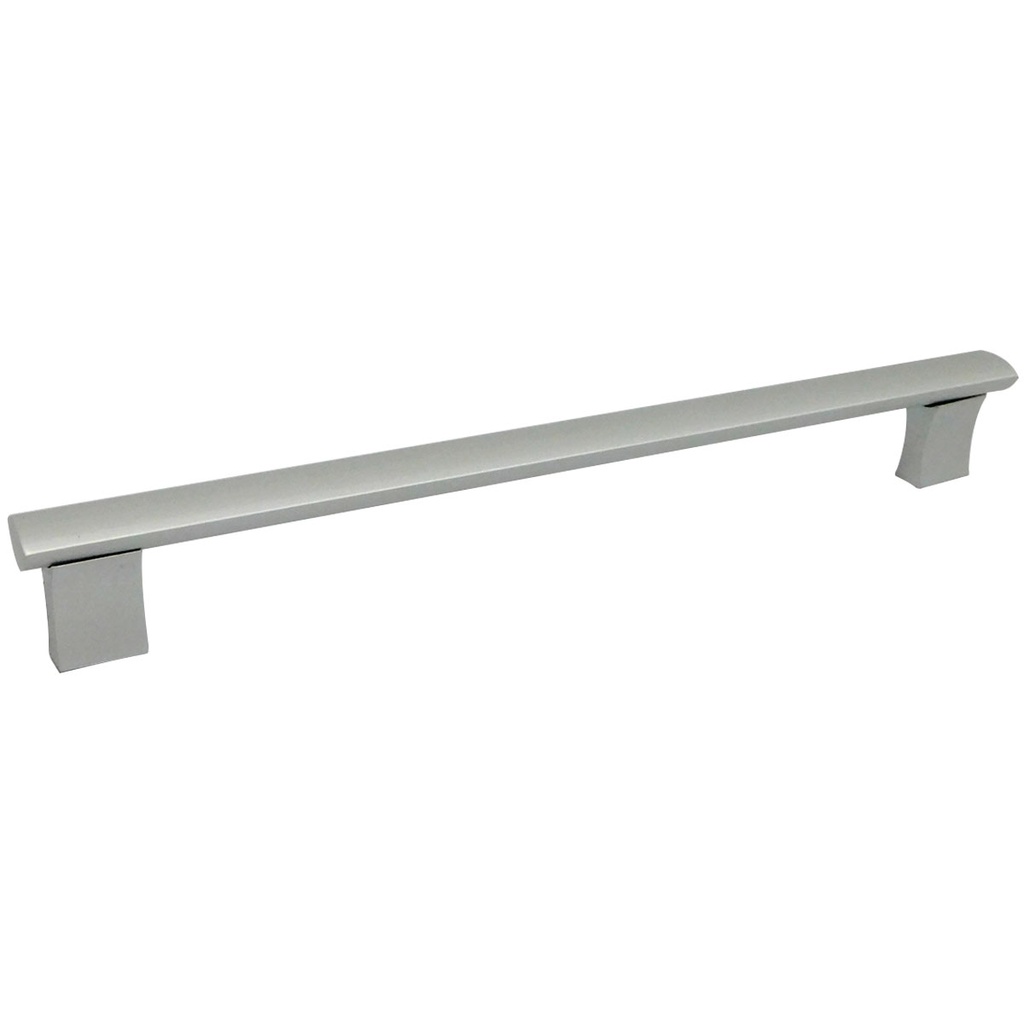 TIRADOR PARA MUEBLES 192MM PLATEADO MATE