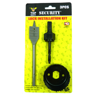 BROCA PARA CERRADURA 3 PIEZAS SECURITY