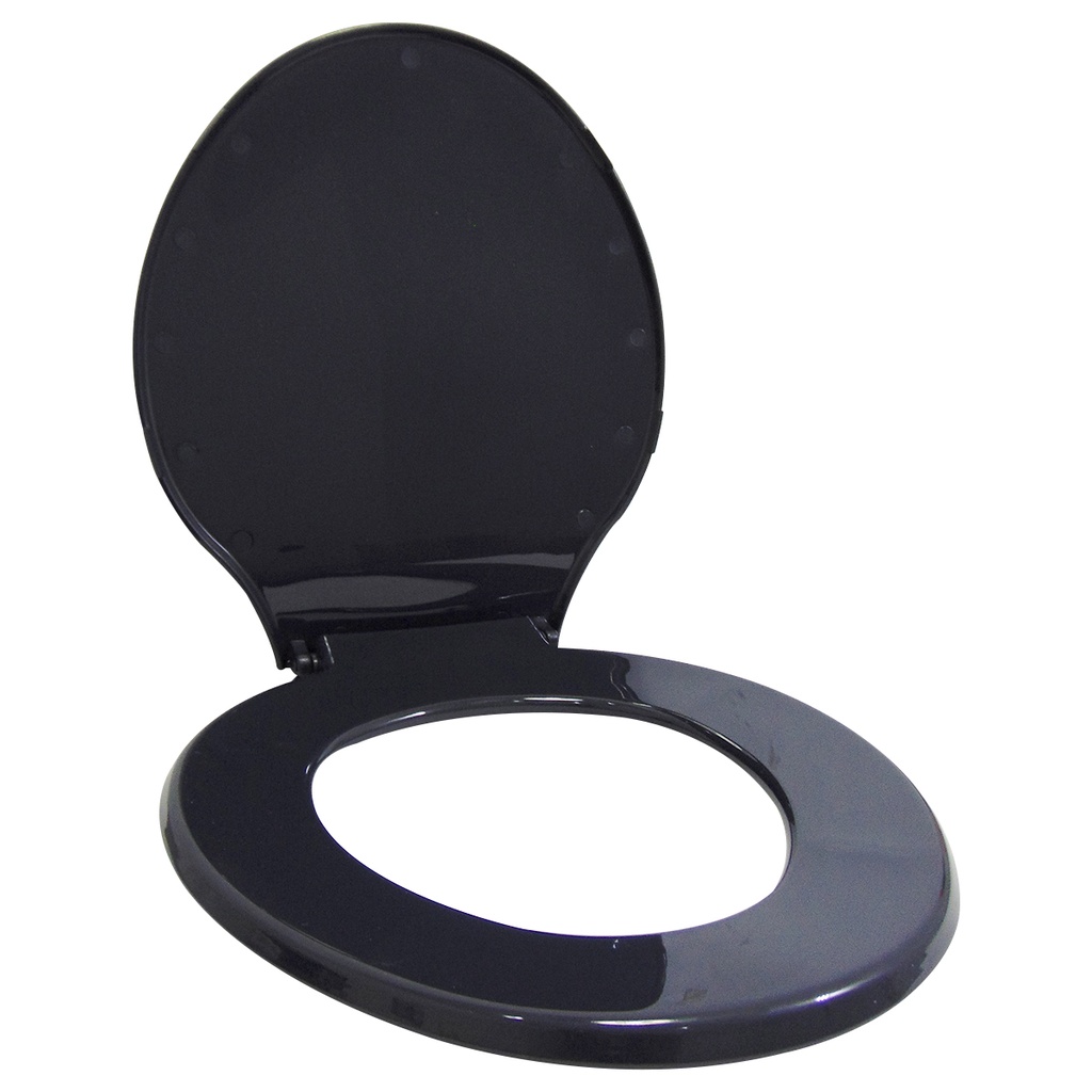 ASIENTO PARA INODORO BLUE NAVY REDONDO RESIMOL