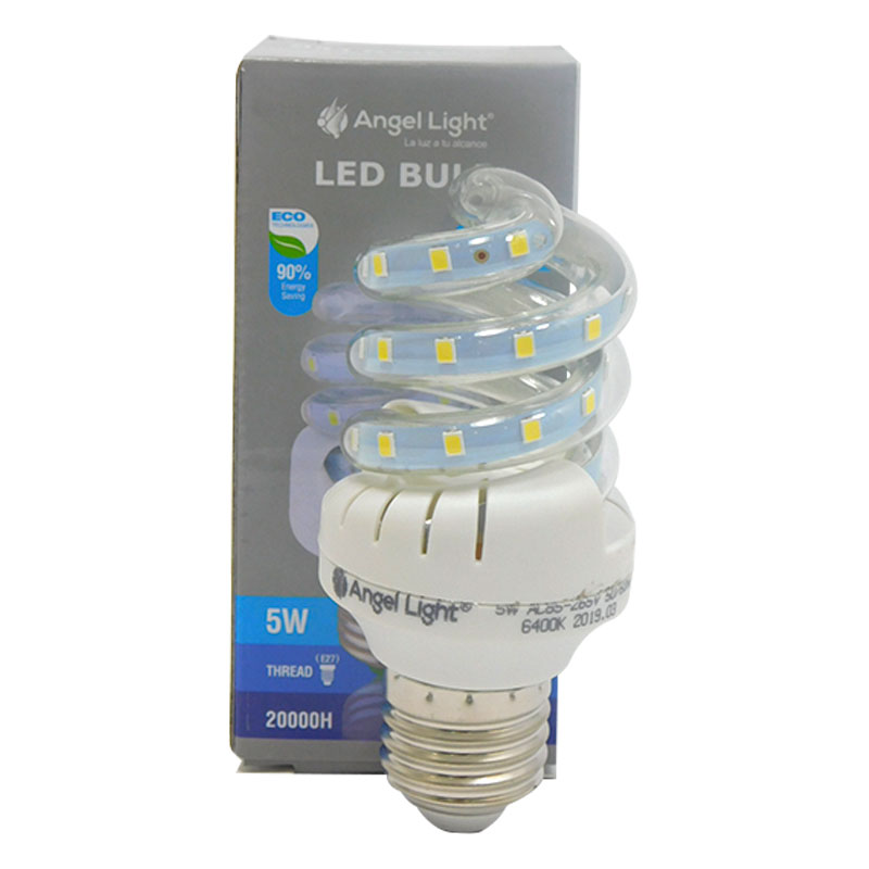BOMBILLO LED ESPIRAL 5W ANGEL LIGHT