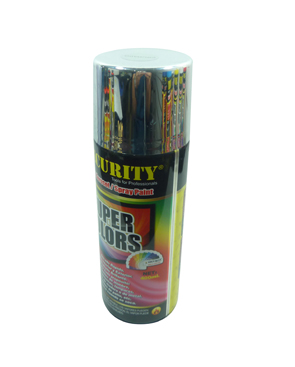 PINTURA EN SPRAY SECURITY CROMADO BRILLANTE SC-011