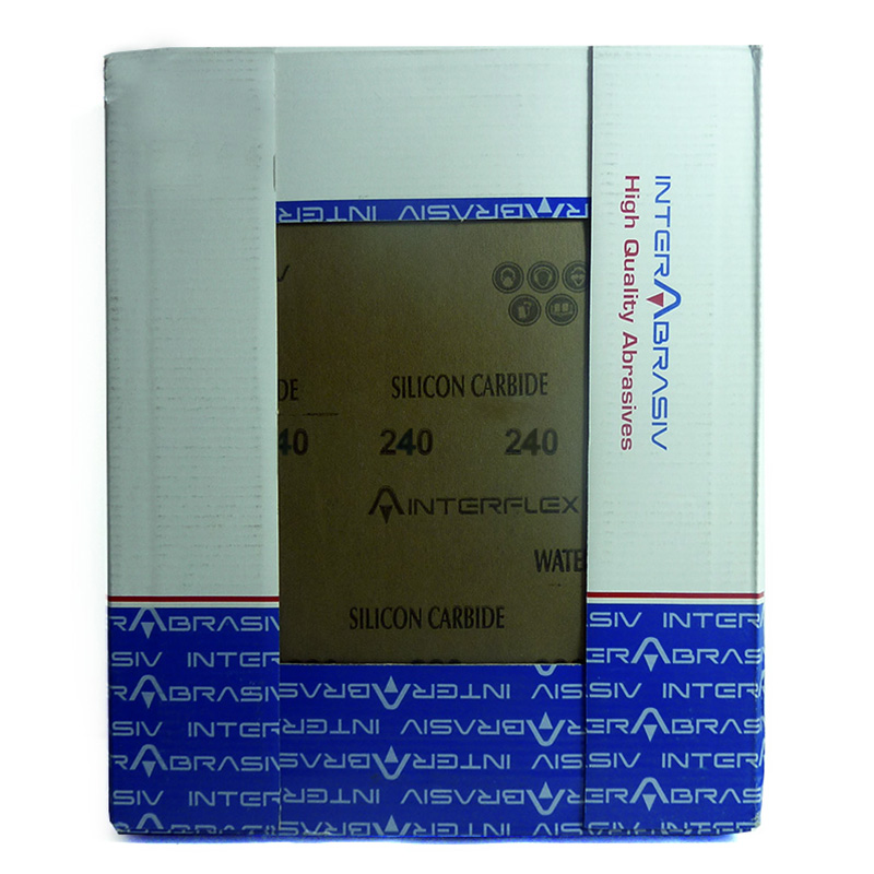 PAPEL DE LIJA DE AGUA 9" X 11" GRANO 240