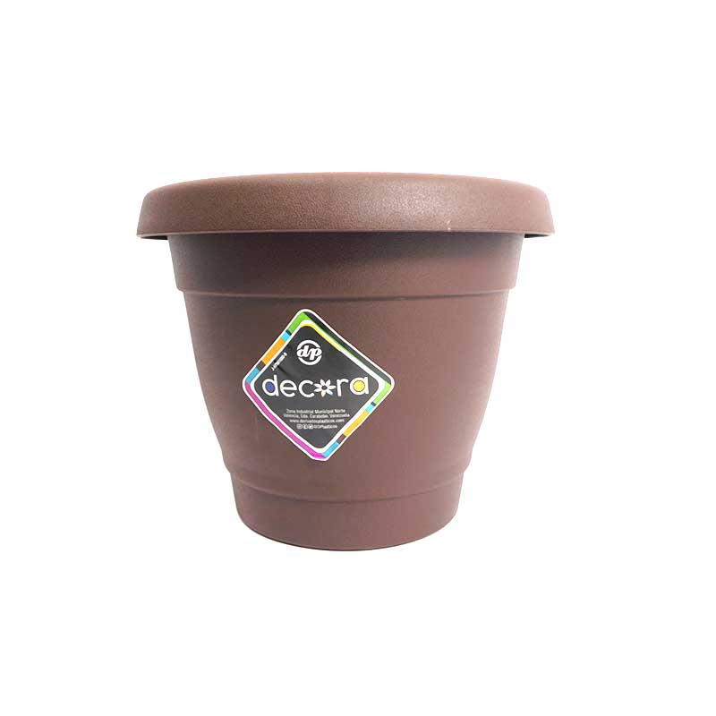 MATERO PP CLÁSICO D-20 MARRÓN DECORA