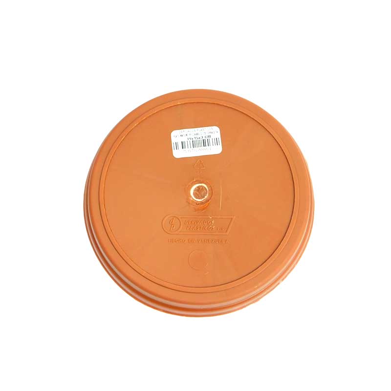 PLATO MATERO PP CLÁSICO D-20 TERRACOTA DECORA