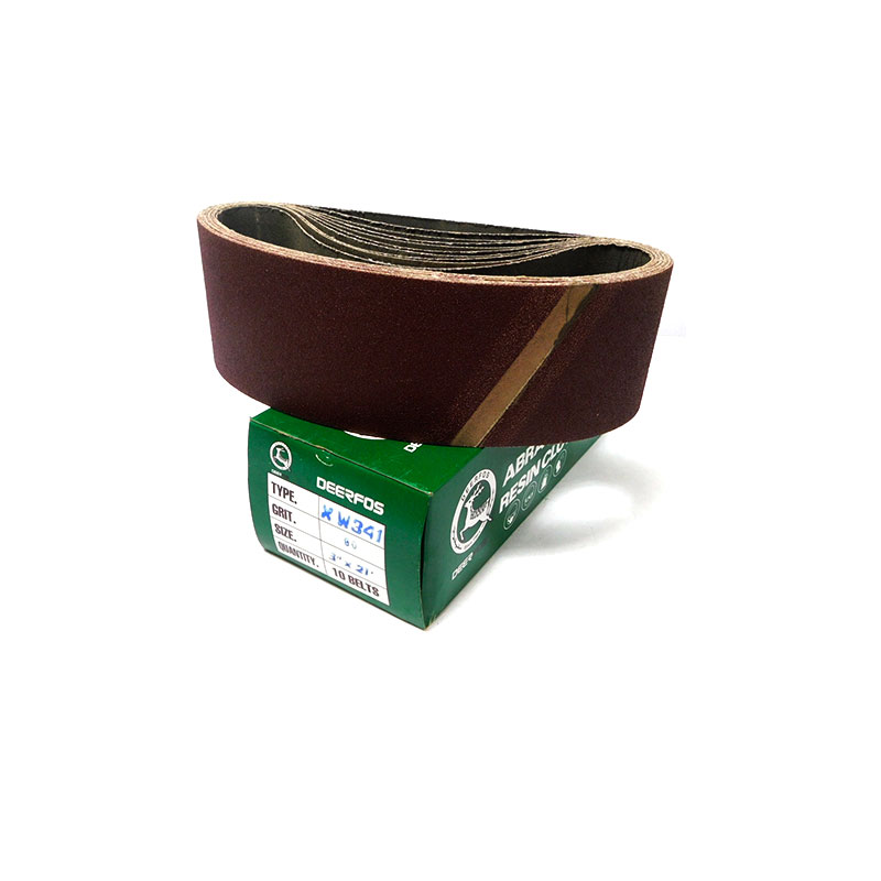 BANDA DE LIJA 3" X 21" GRANO 80 DEERFOS