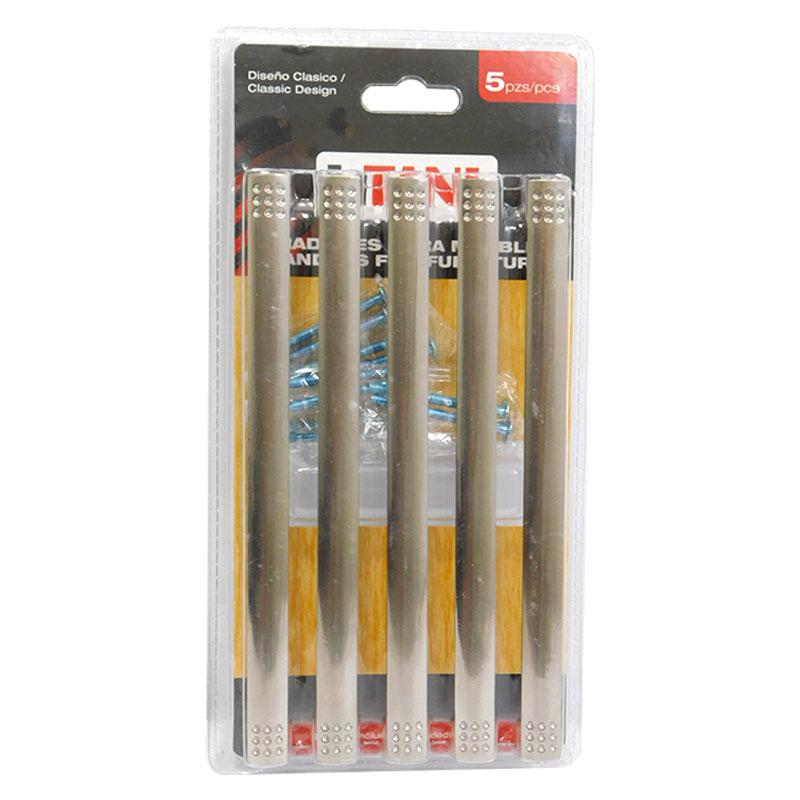 JUEGO DE TIRADORES 5PZAS 160MM LITANI