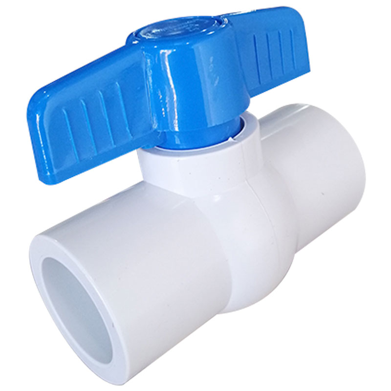 VALVULA 1" DE PVC SIN ROSCA TUBRICA