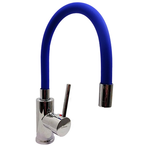 [7866] GRIFERIA PARA FREGADERO MONOMANDO FLEXIBLE AZUL GRIVEN