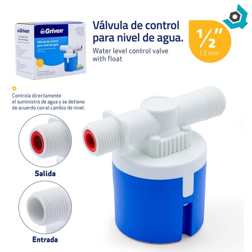 [7925] FLOTADOR 1/2" PARA TANQUES GRIVEN