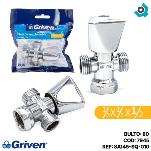 [7945] LLAVE DE ARRESTO 1/2" DOBLE GRIVEN