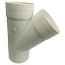 YEE PVC SANIT LIV 200MM EXCXC DP