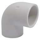 CODO 90GR PVC PRES 1" BLANCO TUBRICA