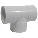 TEE PVC PRES SCH 80 2" HS BLANCO TUBRICA