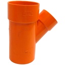 YEE PVC SANITARIO 75X50MM REDUCCION REFORZADO EXCXC TUBRICA