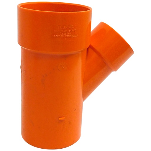 [8025] YEE PVC SANITARIO 75X50MM REDUCCION REFORZADO EXCXC TUBRICA