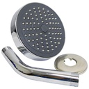 REGADERA PARA BANO 4 1/4" REDONDA GRIVEN