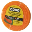 NYLON CUADRADO PARA DESMALEZADORA 51MT X 3MM COVO