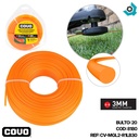 NYLON REDONDO PARA DESMALEZADORA 56MT X 3MM COVO