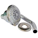 REGADERA PARA BANO 4 1/2" ABS GRIVEN