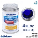 SOLDADURA PVC CONDICIONES HUMEDAS 4ONZ GRIVEN