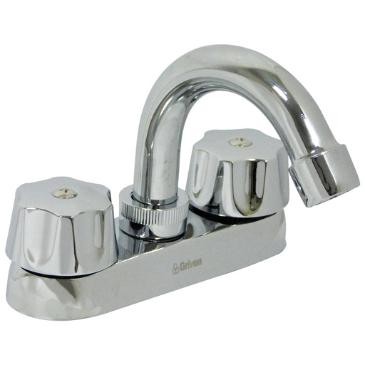 [8296] GRIFERIA PARA LAVAMANOS 4" CUELLO CURVO GRIVEN