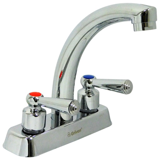 [8325] GRIFERIA PARA LAVAMANOS 4" DOBLE TEMPERATURA GRIVEN