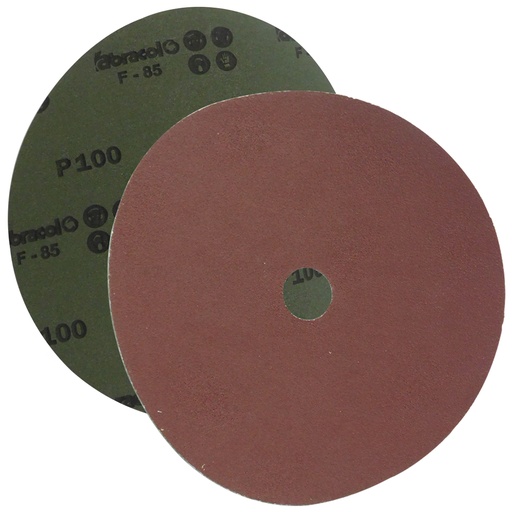 [8425] DISCO DE LIJA 7" X 7/8" GRANO 100 ABRACOL