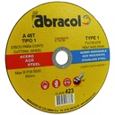 DISCO PARA CORTE 7" DE METAL ABRACOL